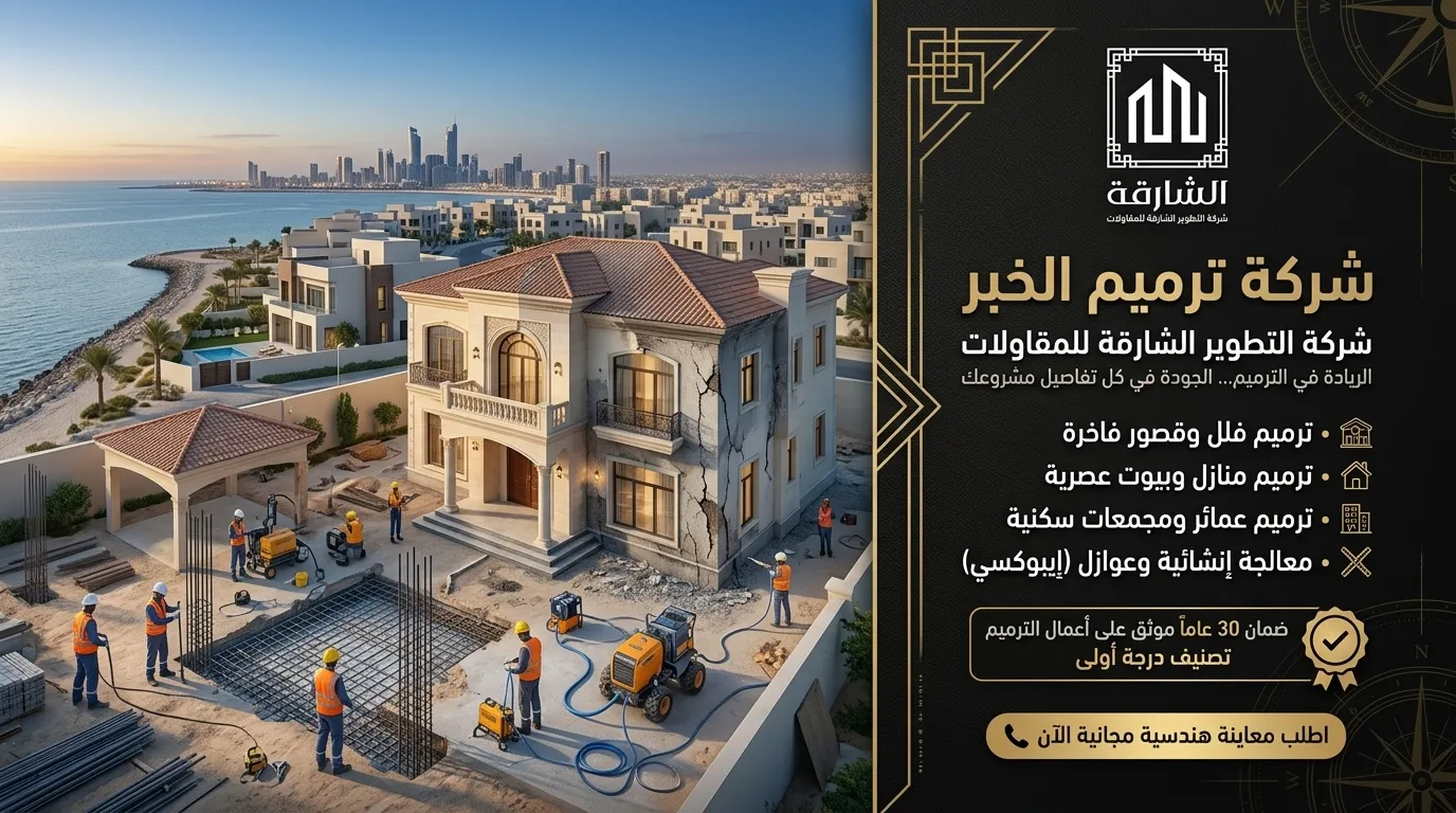 شركة ترميم بالخبر