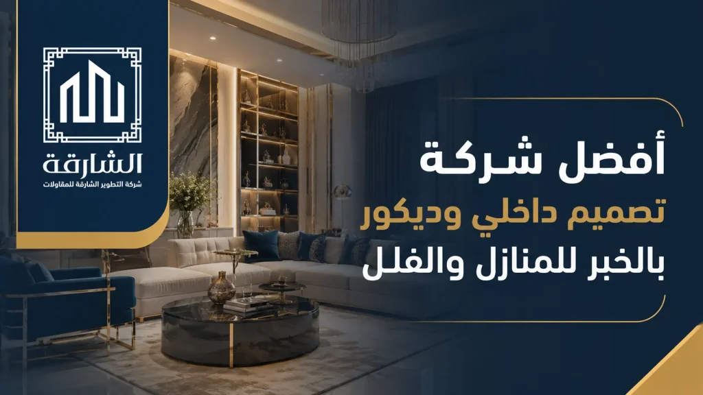 أفضل شركة تصميم داخلي وديكور بالخبر