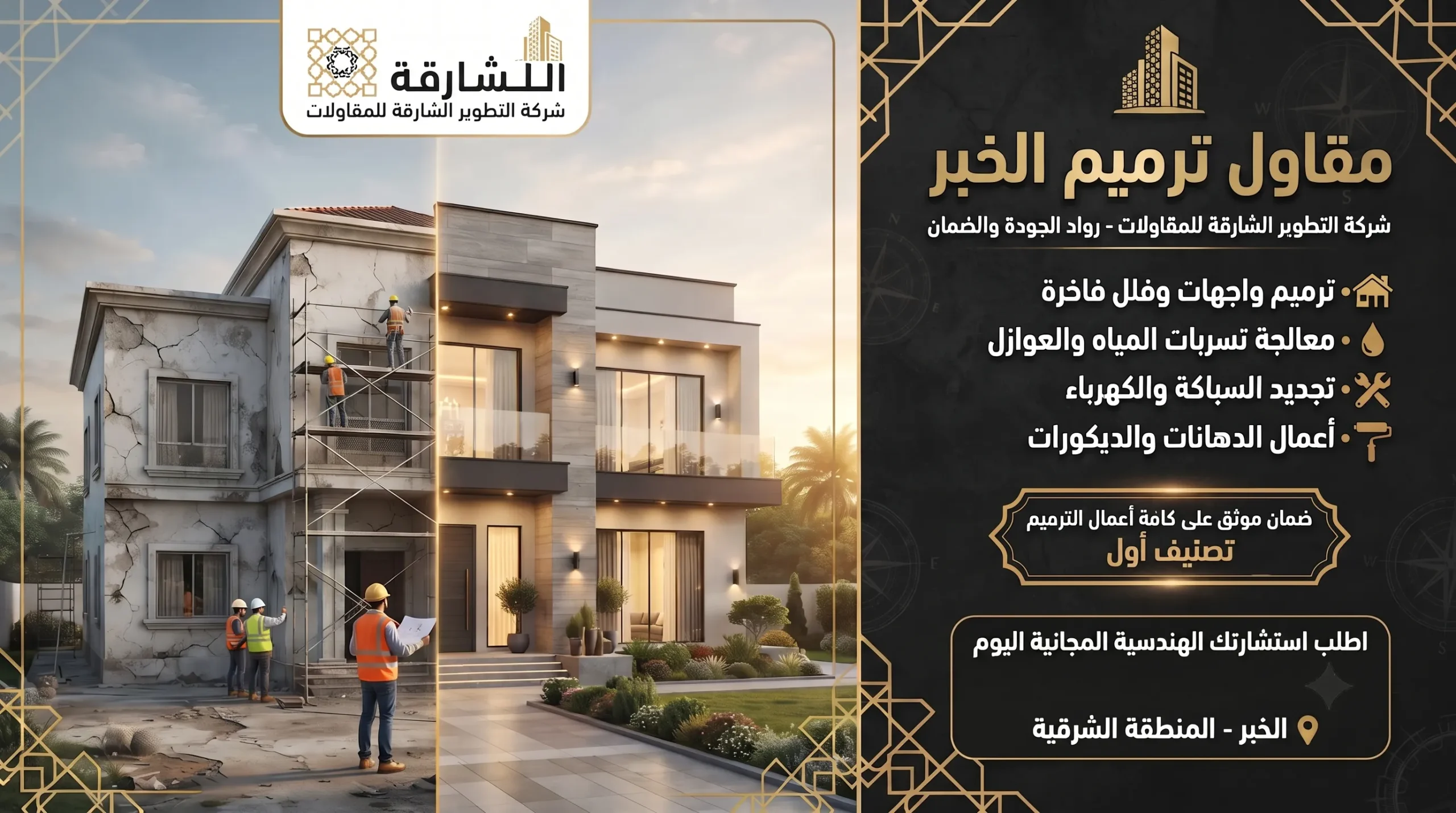 مقاول ترميم الخبر