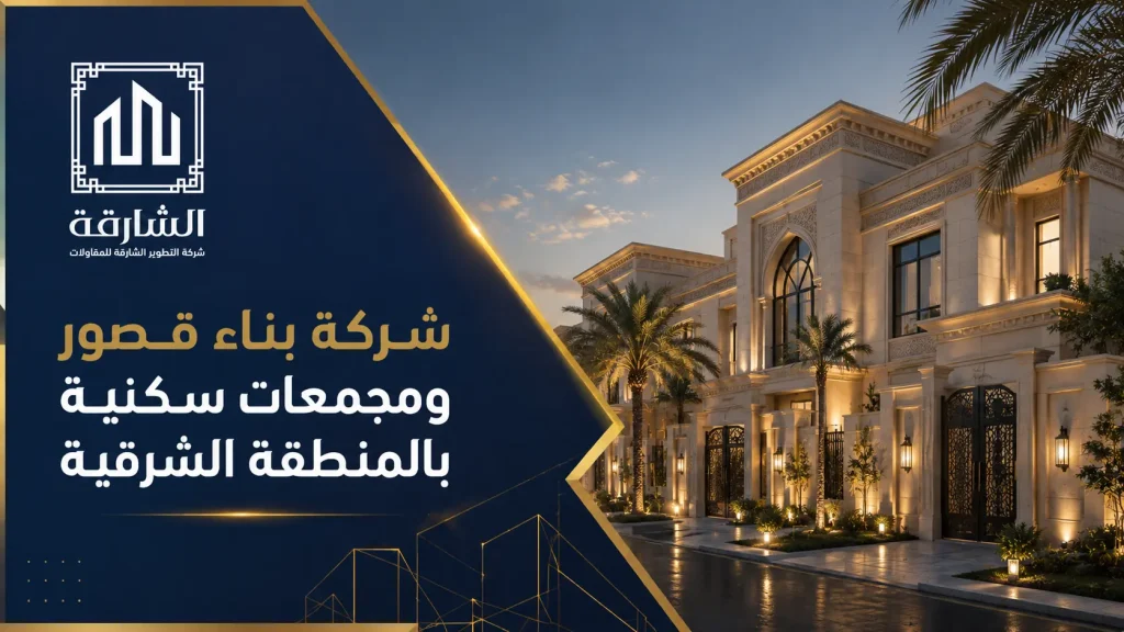 شركة بناء قصور ومجمعات سكنية